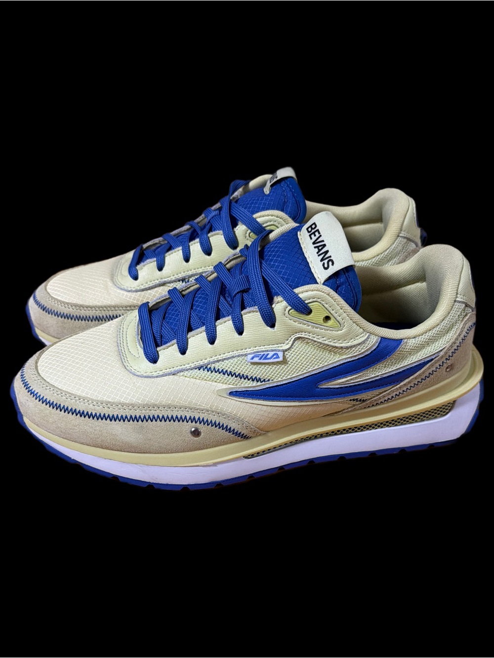 FILA Renno x Christopher Bevans Collab Men's Retro tennis LifeStyle shoe Size 11